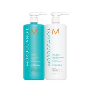 imageMoroccanoil Hydrating Shampoo ampamp Conditioner Bundle338 Fl Oz Pack of 2