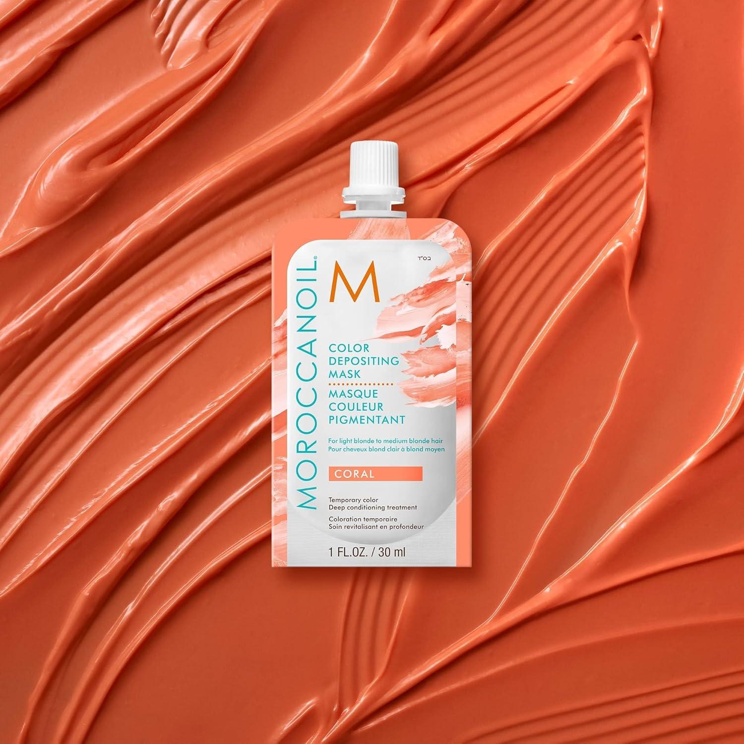 imageMoroccanoil Color Depositing Mask Packette 1 Fl OzCoral
