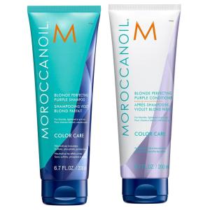 imageMoroccanoil Blonde Perfecting Purple Shampoo And Conditioner Bundle67 Fl Oz Pack of 1